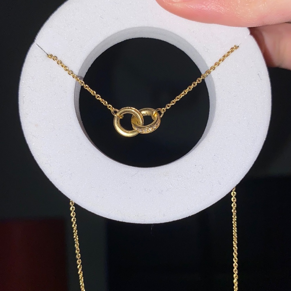 ♡ Sea La Vie Necklace 18” Unbreakable/Double Rings ♡